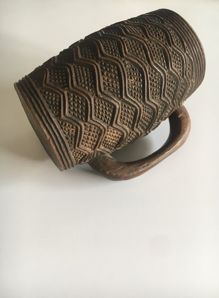 Wine Cup. Kuba Ethnic Group, Democratic Republic Of Congo-photo-2