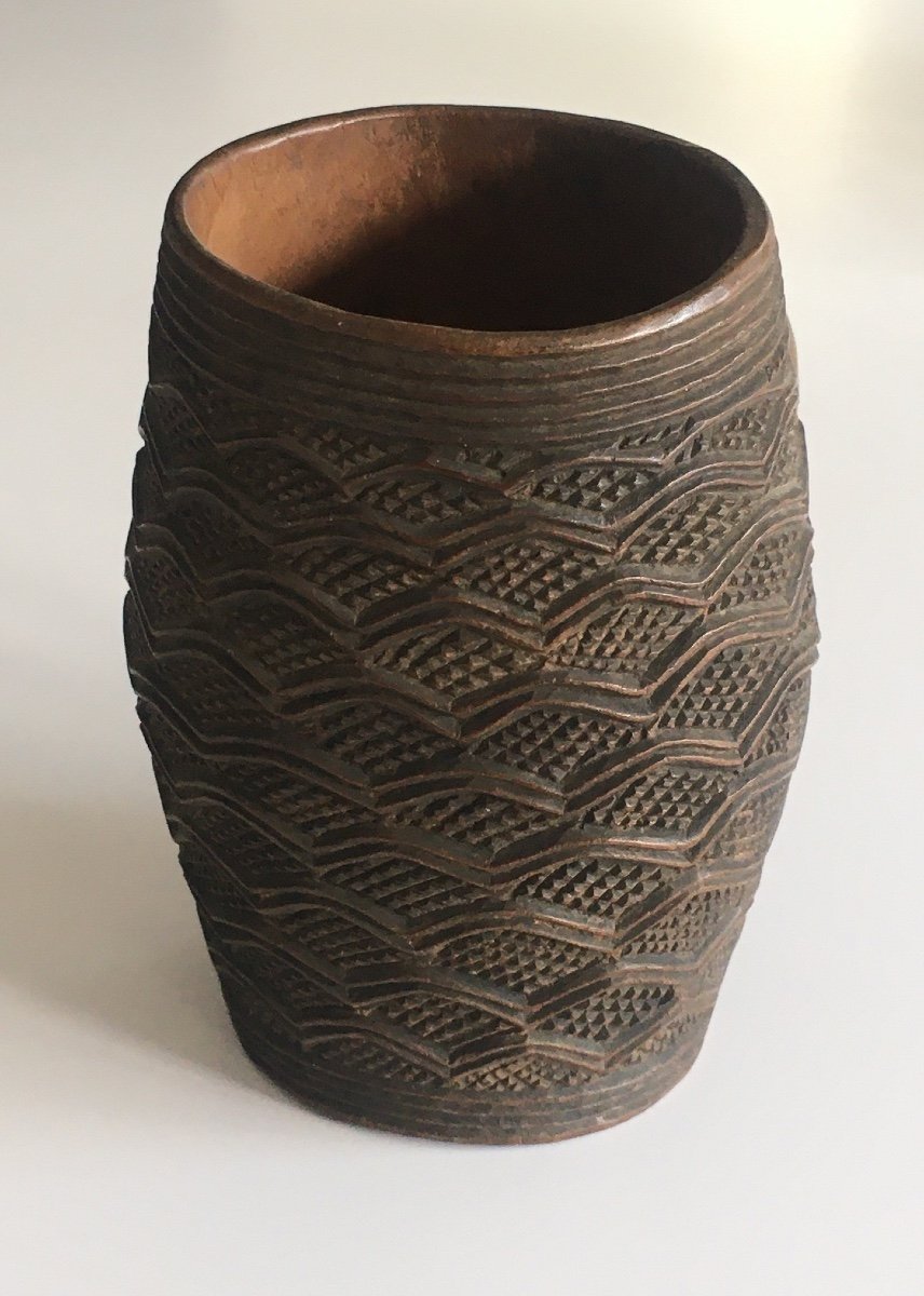 Wine Cup. Kuba Ethnic Group, Democratic Republic Of Congo