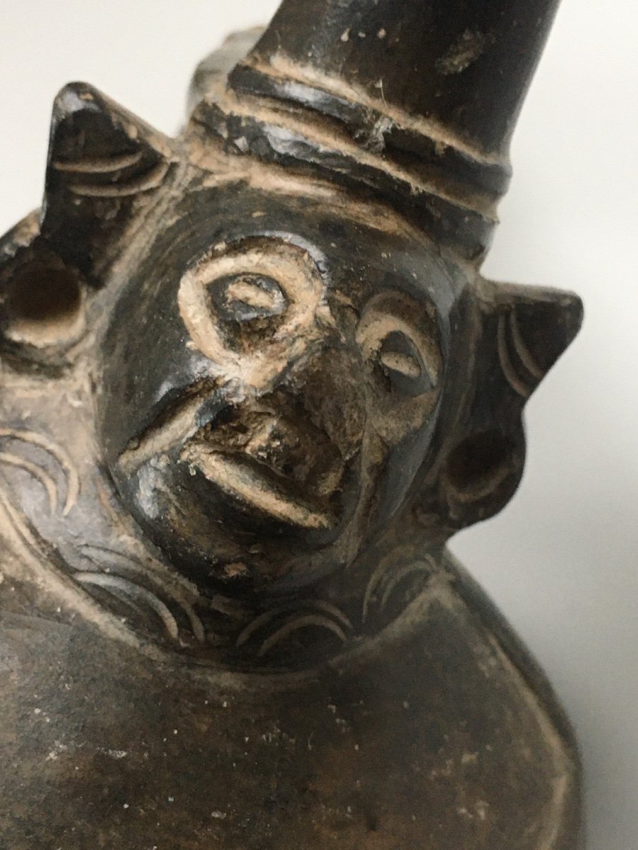 Lambayeque Ceramic, Peru.  1100 - 1400 Ad. -photo-3