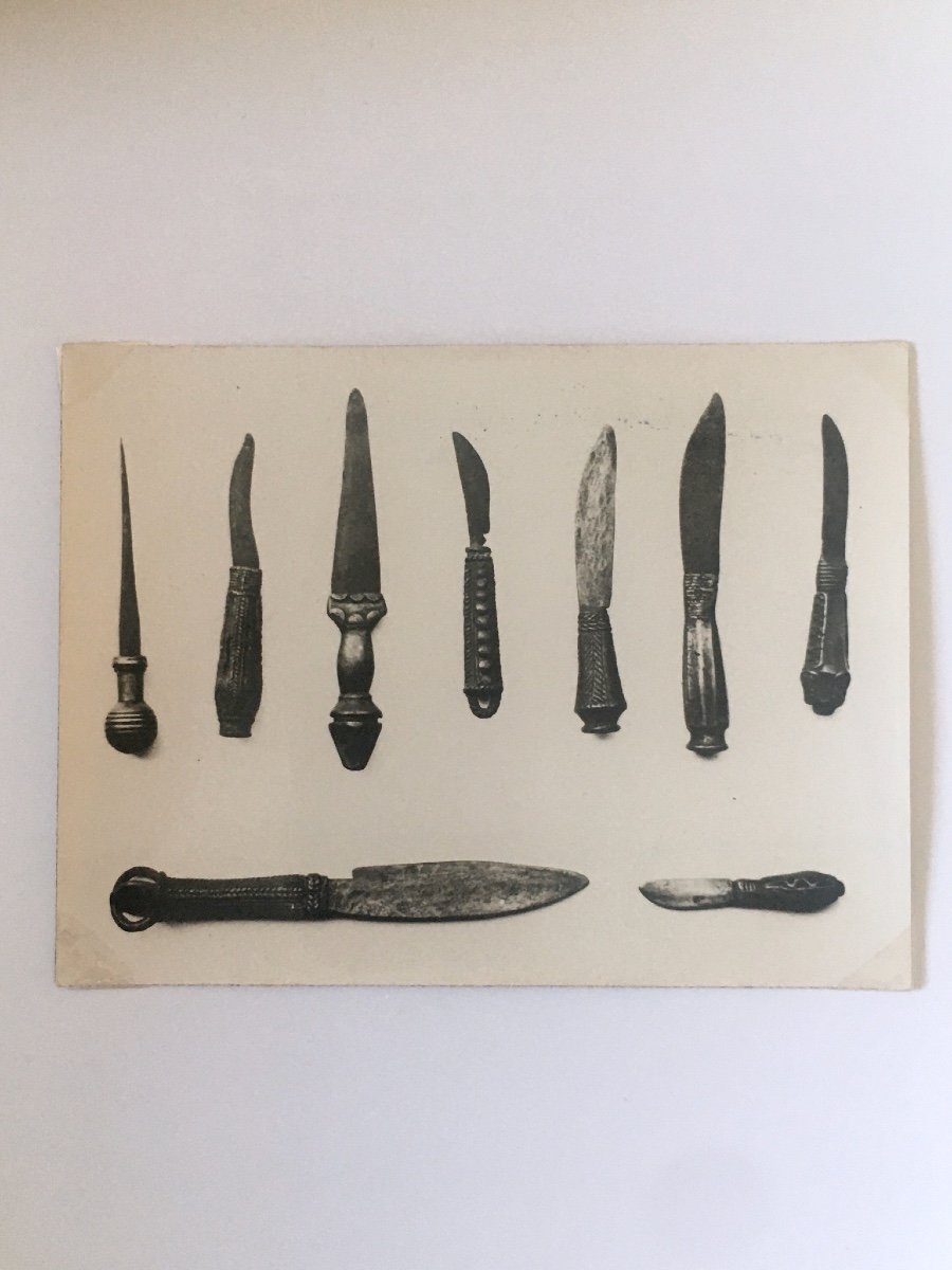 Silver Print. Collection Of Gold Weights,  Baoulé, Ivory Coast.-photo-4