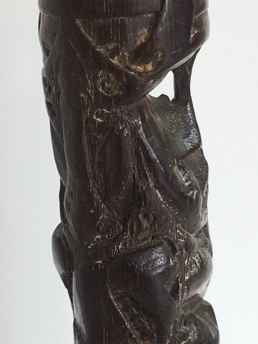 Figure hampatong, Dayak, Kalimantan, Bornéo, Indonésie-photo-3