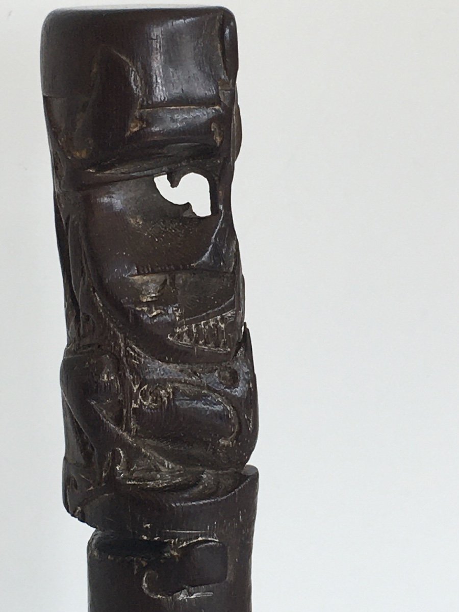 Figure hampatong, Dayak, Kalimantan, Bornéo, Indonésie-photo-4