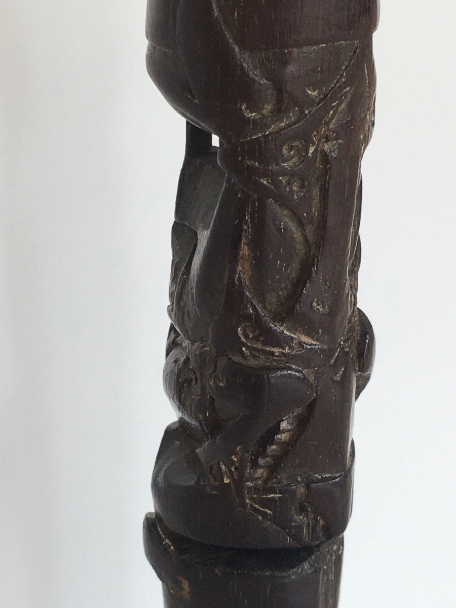 Figure hampatong, Dayak, Kalimantan, Bornéo, Indonésie-photo-5