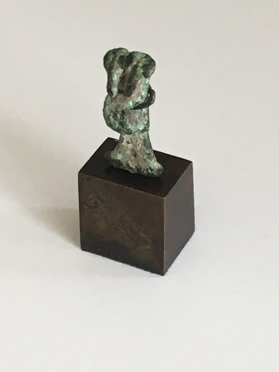 Rare Sao Bronze Bird. Chad -photo-5