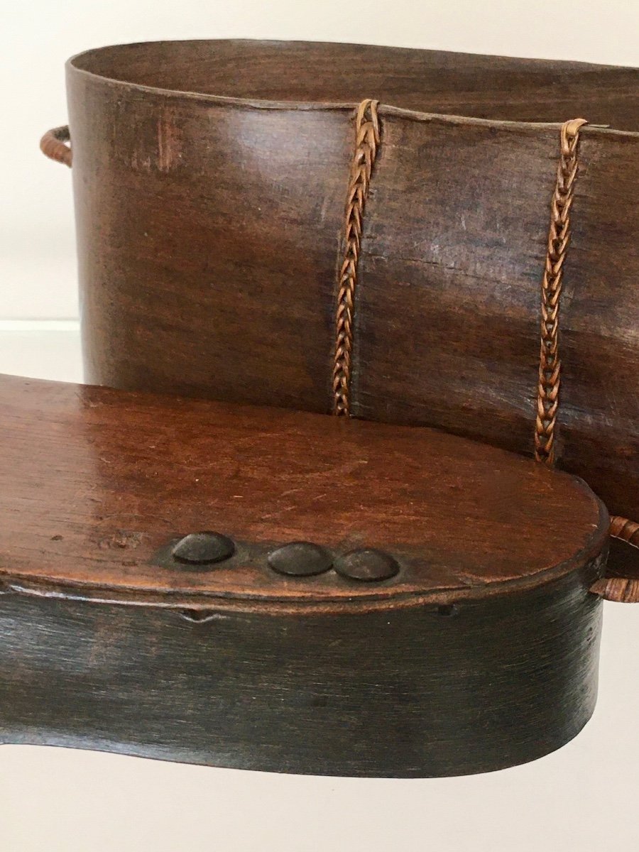 Mangbetu Bark Box. Democratic Republic Of Congo. Tribal Art-photo-3