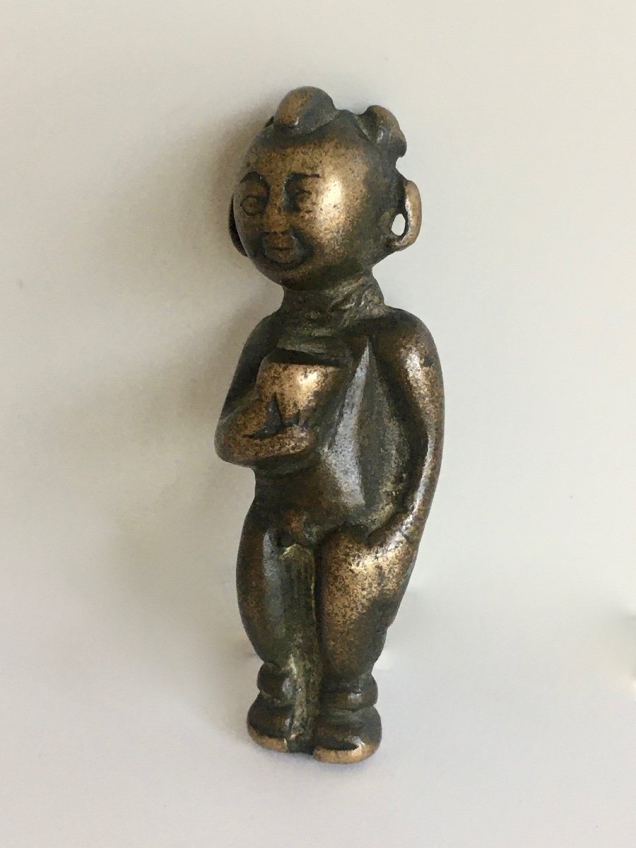 Toggle, amulette - Chine 19e Siècle -photo-3
