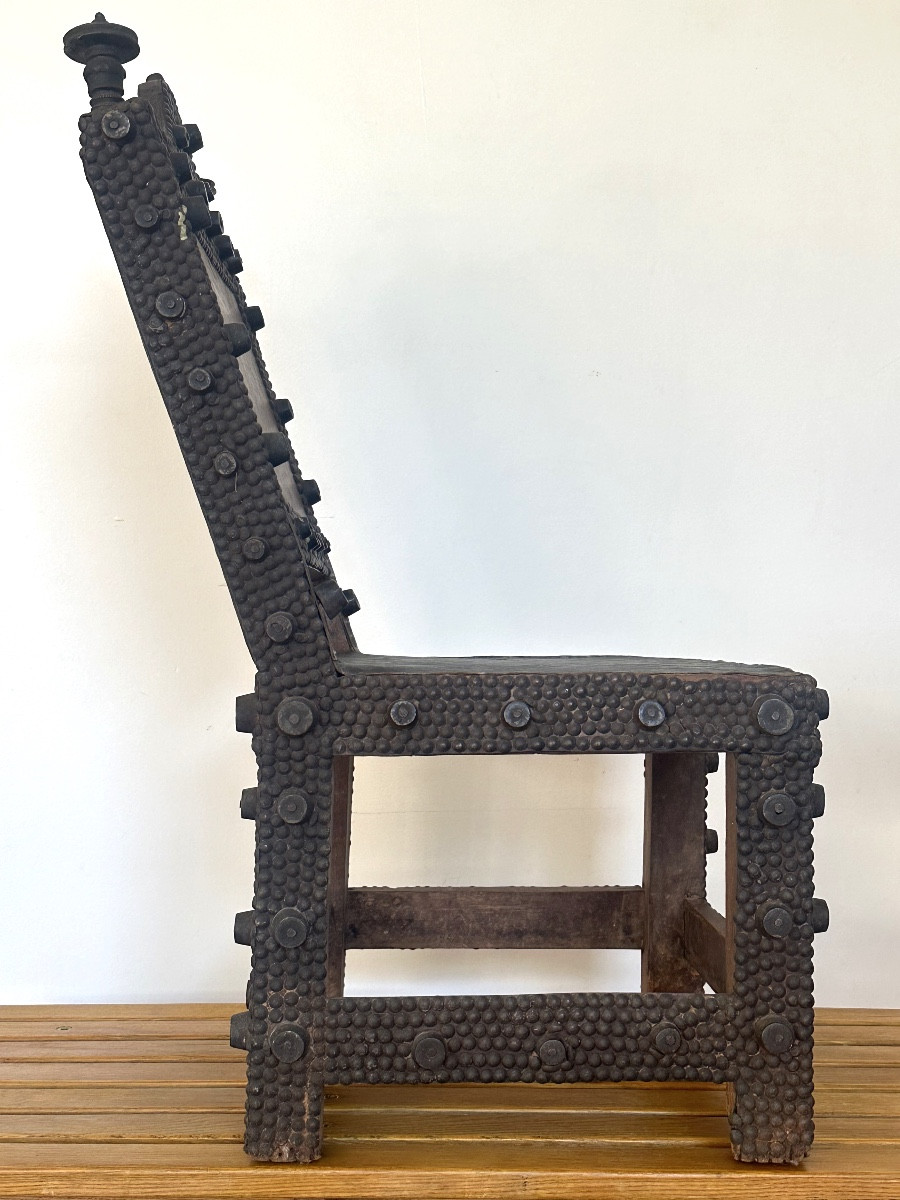 Asipim Chair, Ashanti, Ghana, Africa -photo-3