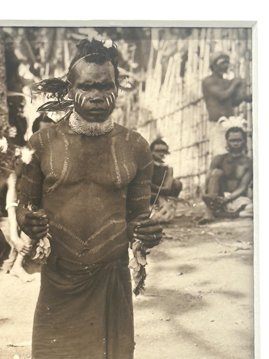 Photo Of Dancers From New Britain, Papua New Guinea, Oceania -photo-2