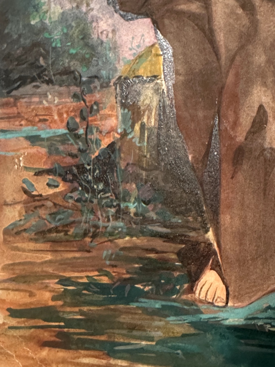 Portrait Of A Mapuche Family, Chile - Argentina, 19th Century-photo-4