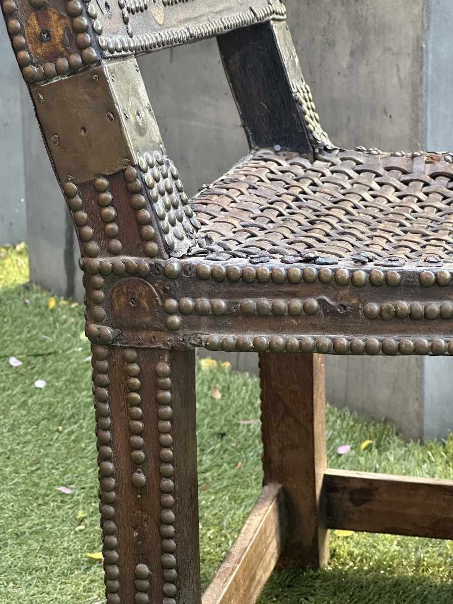 Asipim Chair, Ashanti Ethnic Group, Ghana, Africa -photo-3