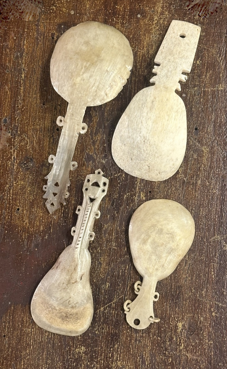 Collection de cuillères, culture samie, Laponie -photo-2