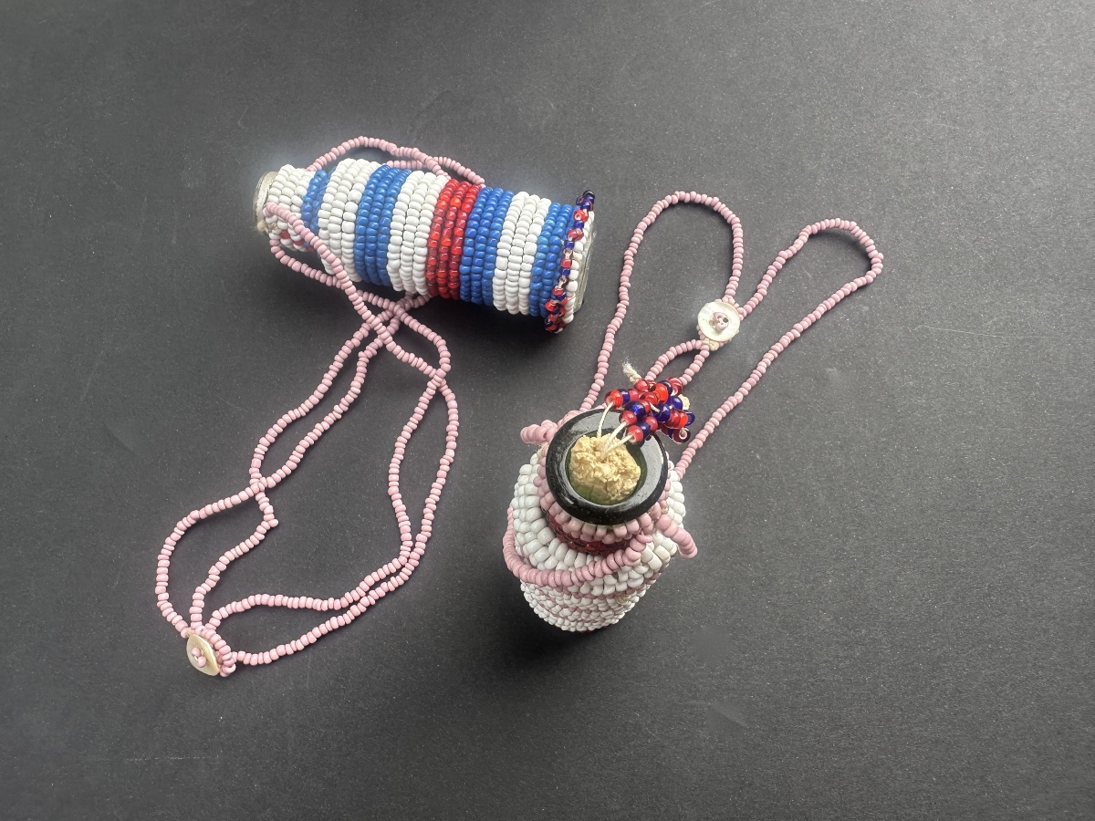 Snuffbox Pendants From South Africa, Zulu -photo-1