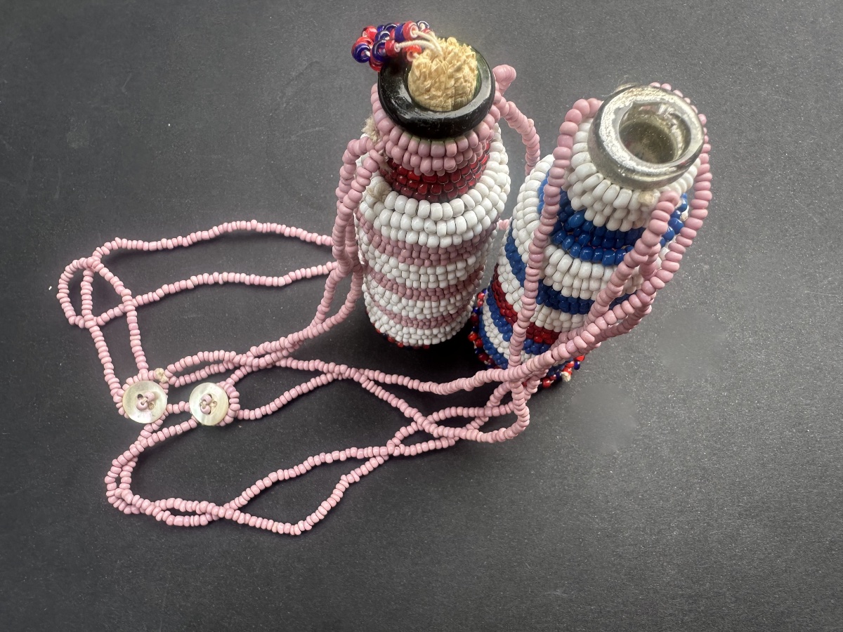 Snuffbox Pendants From South Africa, Zulu -photo-2