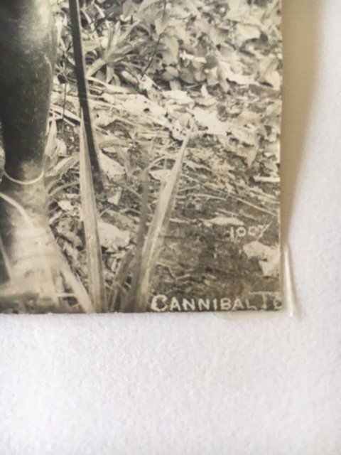 Photographie, portrait de « Cannibale Tom », Îles Fidji, Océanie-photo-3