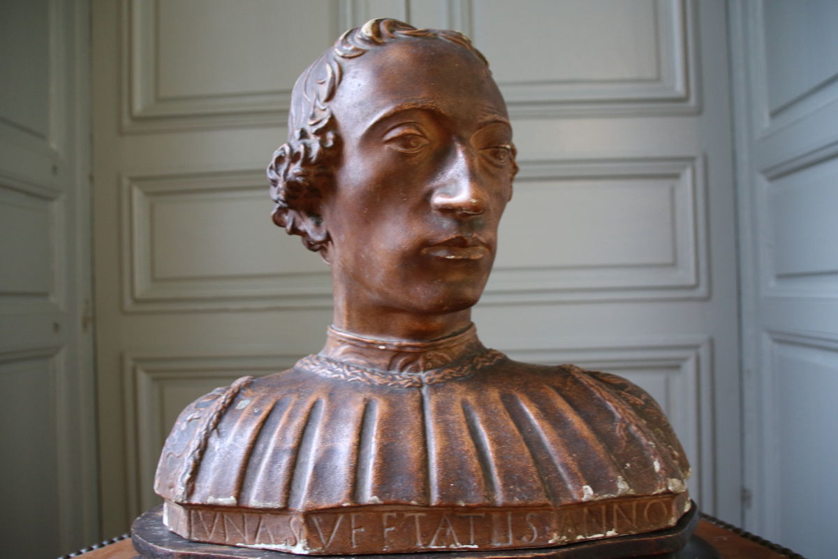 Plaster Bust Of A High Dignitary