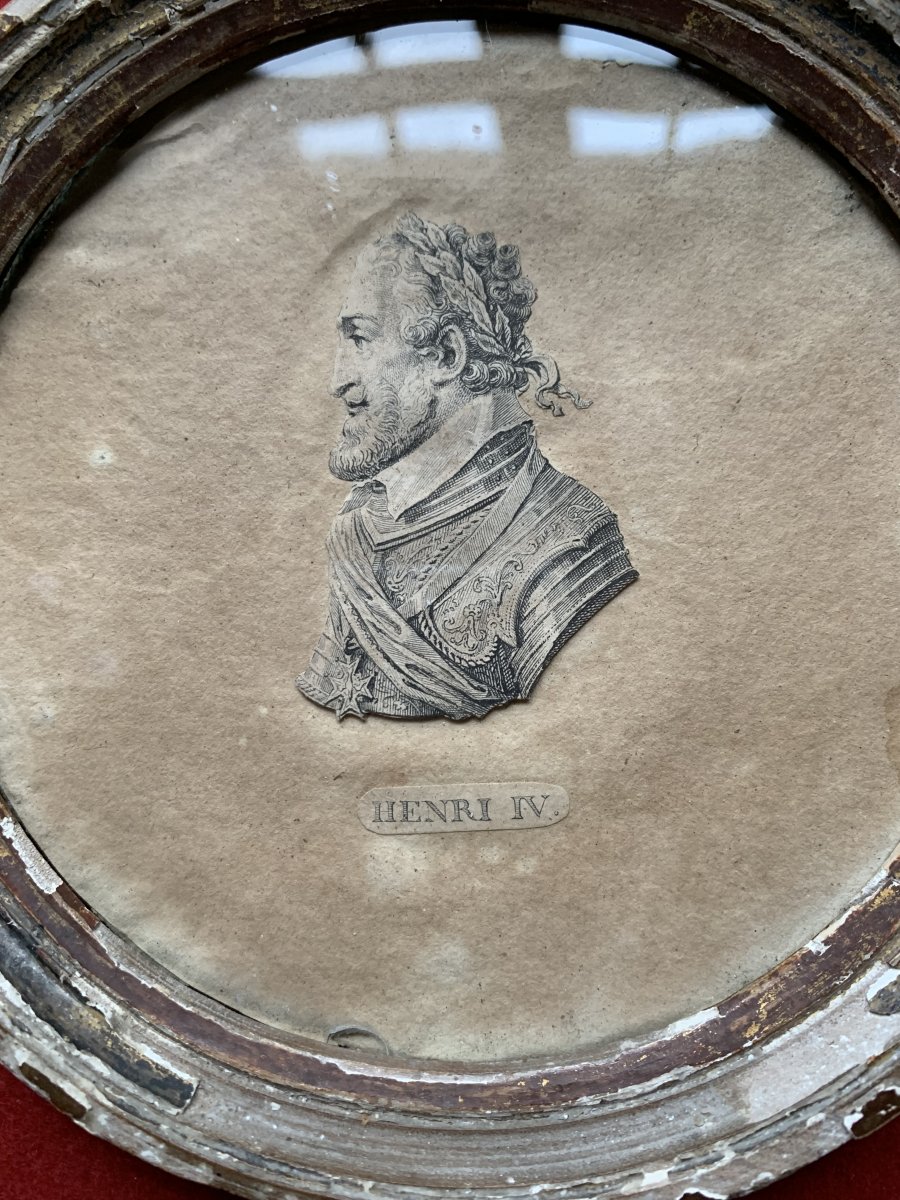 Portrait De Henri 4 Roi De France-photo-2