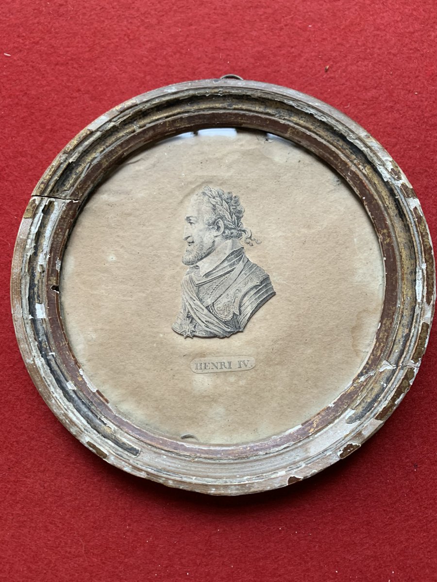 Portrait De Henri 4 Roi De France