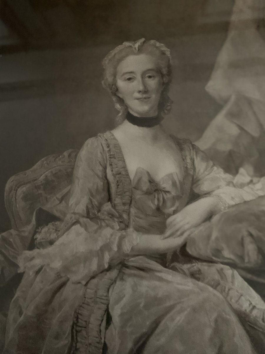 Portrait De Madame De Sorquainville (1749) Par Jean-baptiste Perronneau