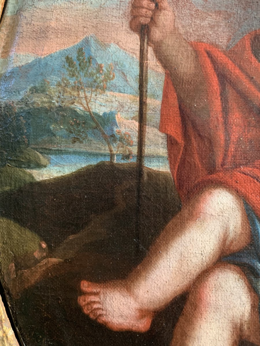 Portrait Of St. John The Baptist Child-photo-1