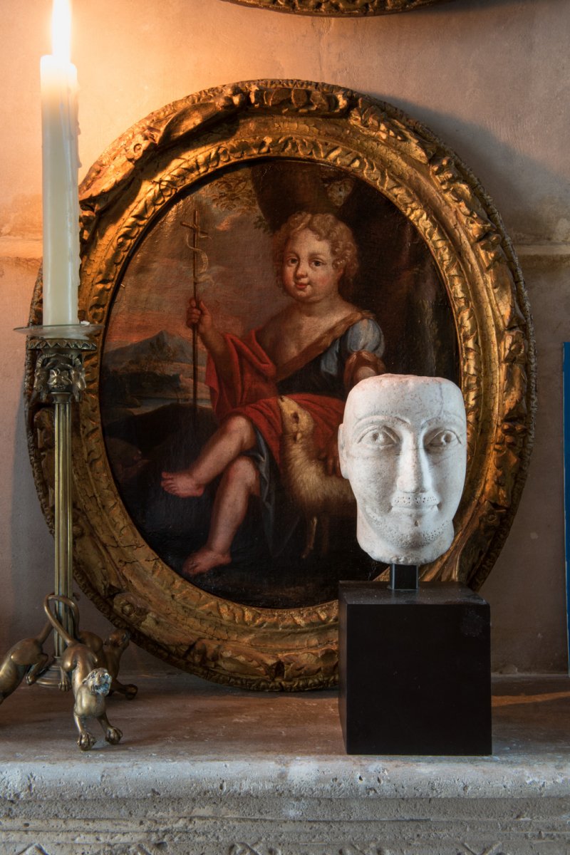 Portrait Of St. John The Baptist Child