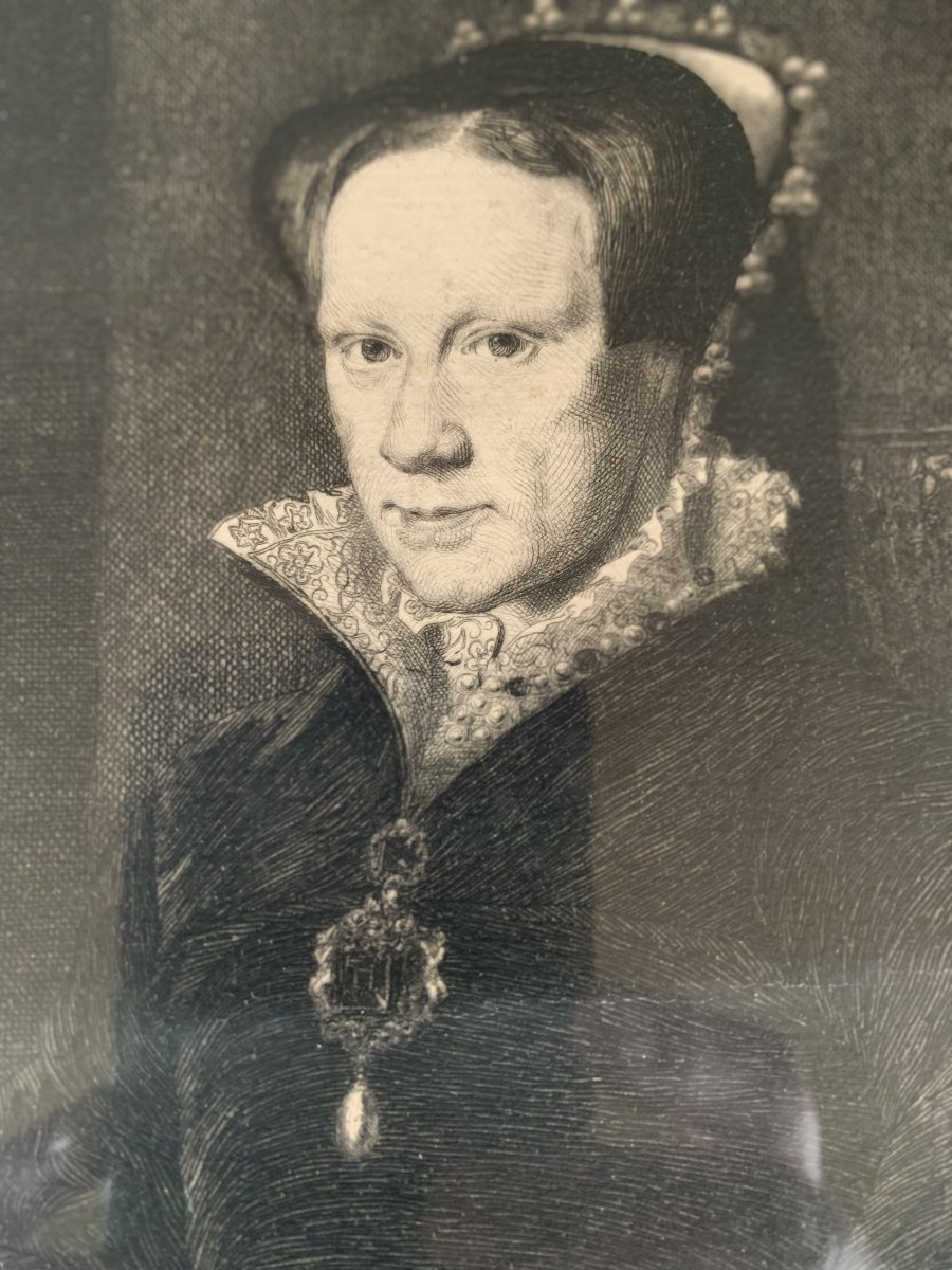 Portrait Of Marie Tudor, Queen Of England-photo-3