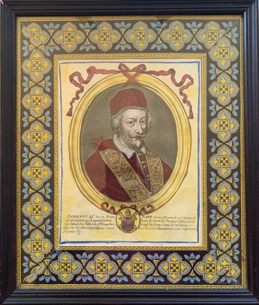 Portrait Of Pope Innocent XI