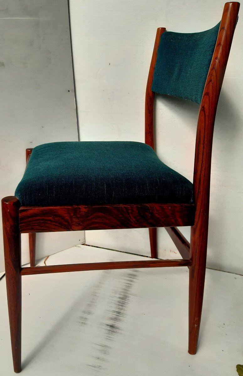 Series Of 5 Danish Design Rosewood Chairs 60-photo-2