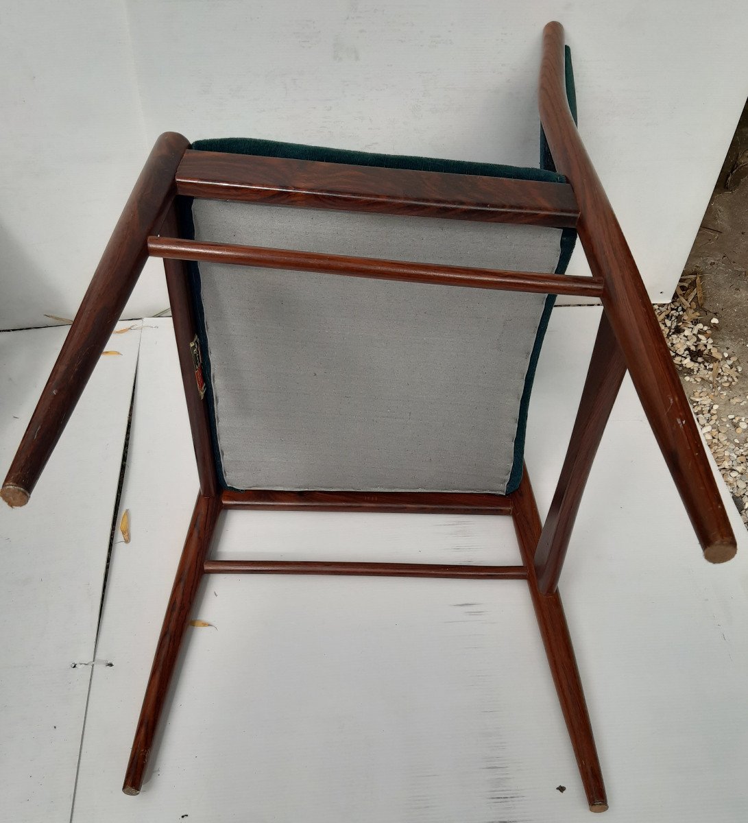 Series Of 5 Danish Design Rosewood Chairs 60-photo-5