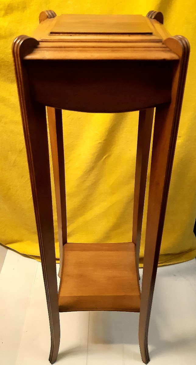 High Bolster 2 Levels Crenelated Tray Grooved Uprights Art Deco 1930-photo-1