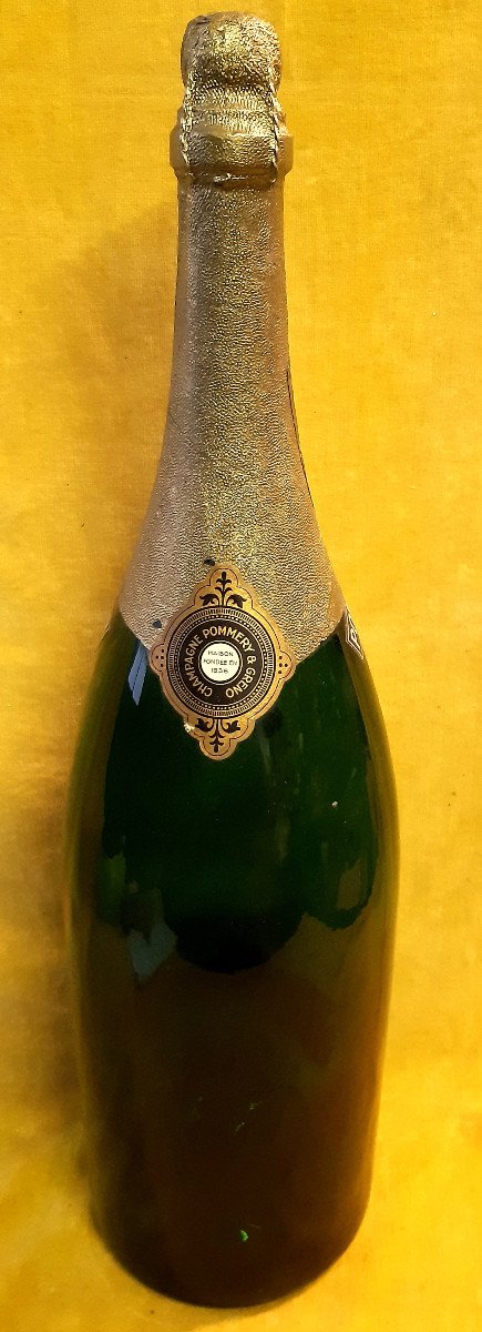 Pub Deco Bar Bottle Methuselah 6litres Factice Champagne Veuve Pommery 1969 -photo-1