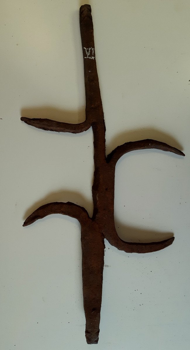 Thick Wrought Iron Window Bar Defenses 17-18-19th-photo-7
