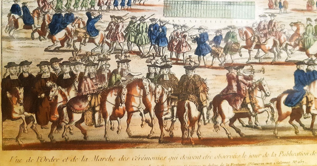 Vue D’optique Paris 1763 Paix France Grande-bretagne Cession Future Canada Et Colonies-photo-3