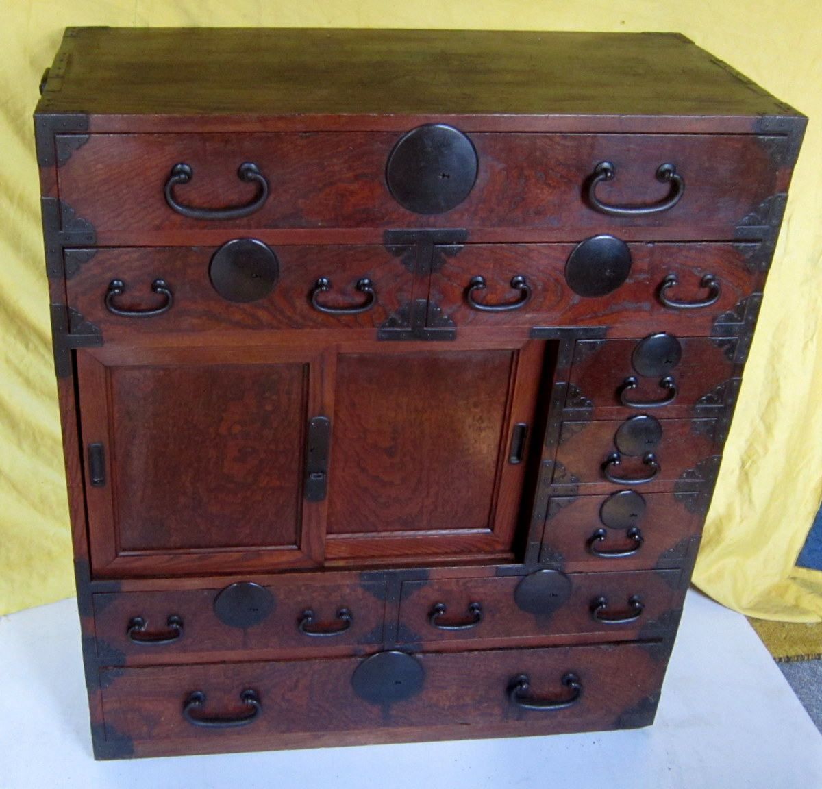 Commode Cabinet Sendaï Choba Dansu Japon Impériale Meiji 19éme