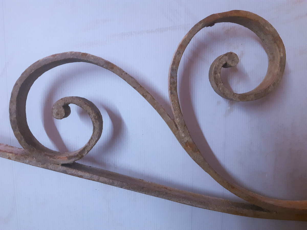 Potence Applique Porte-enseigne Luminaire Fer Forgé Style LXV-photo-1