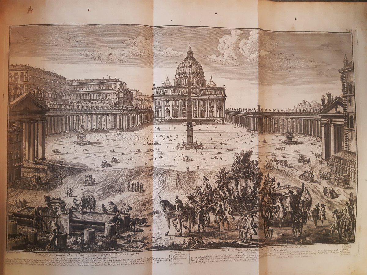 Livre Règle des 5 Ordres d’Architecture Jacques BAROZZIO  DE VIGNOLE 1767 Michel-Ange,Vitruve..-photo-4