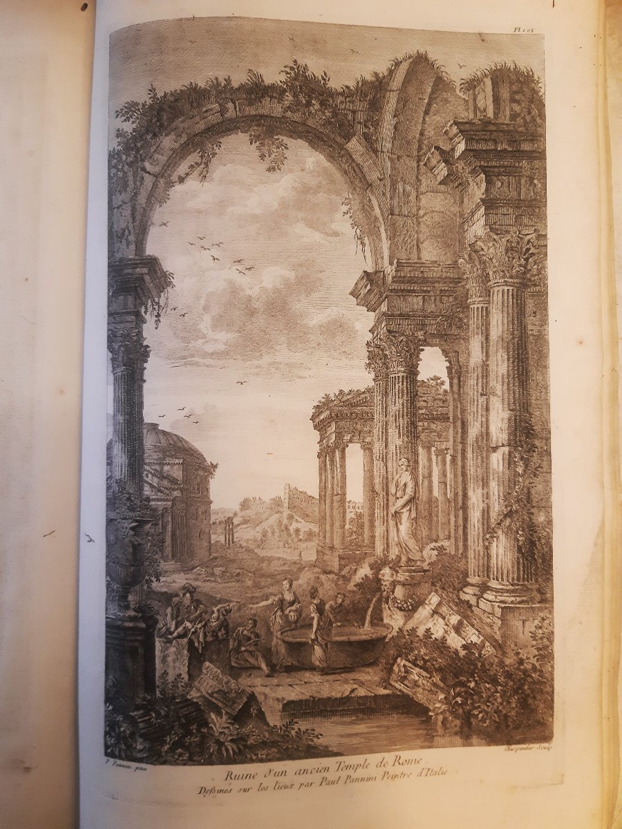 Livre Règle des 5 Ordres d’Architecture Jacques BAROZZIO  DE VIGNOLE 1767 Michel-Ange,Vitruve..-photo-5