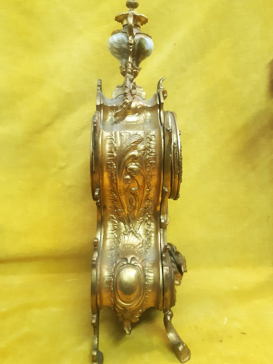 Porcelain Bronze Fireplace Trim, Paris, Romantic Design, Vincenti 1855 Collection-photo-3