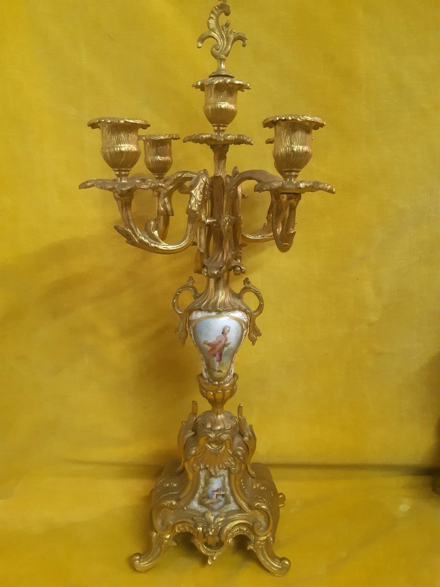 Porcelain Bronze Fireplace Trim, Paris, Romantic Design, Vincenti 1855 Collection-photo-6