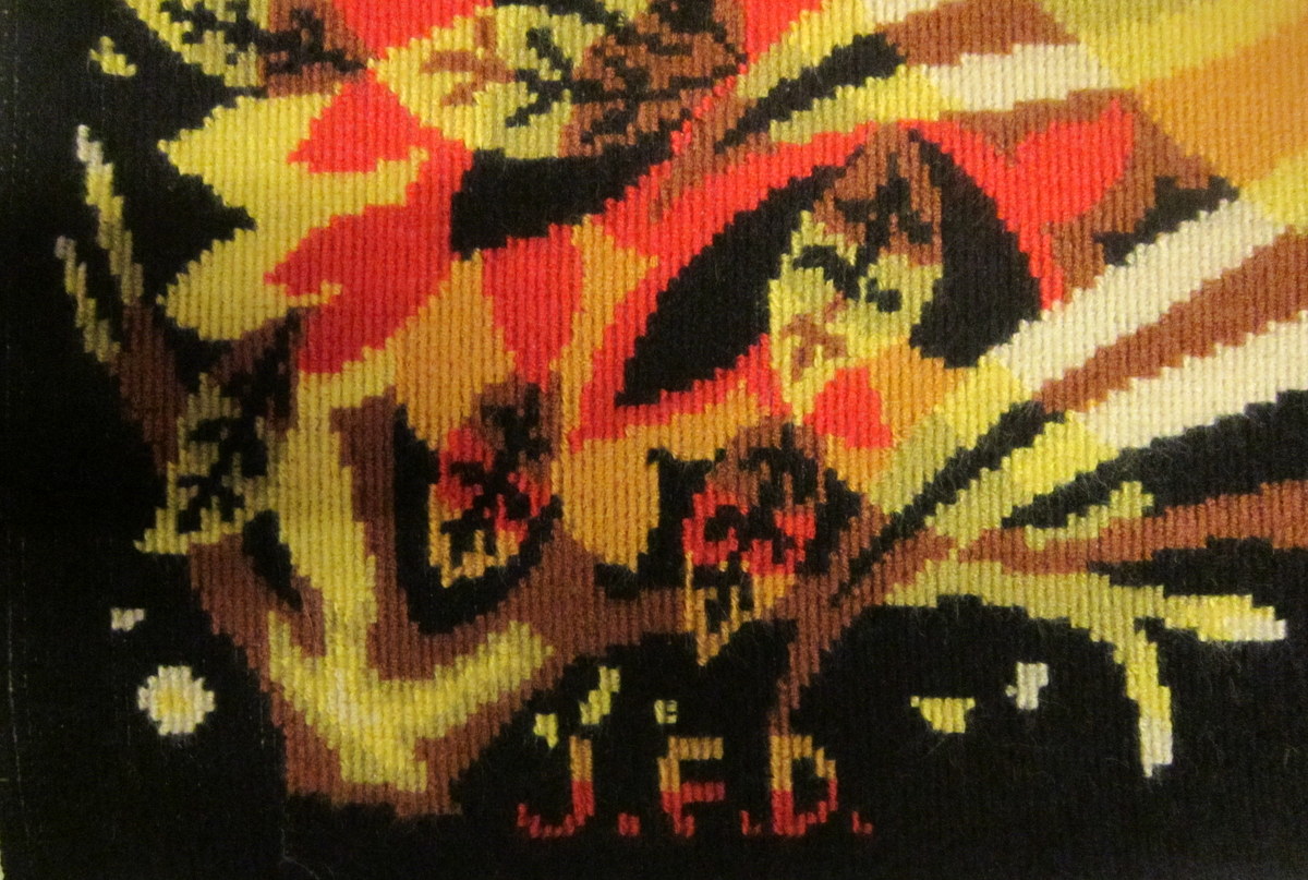 Tapisserie Aubusson "Aurore" J.C.Bissery Vintage 60-70-photo-2