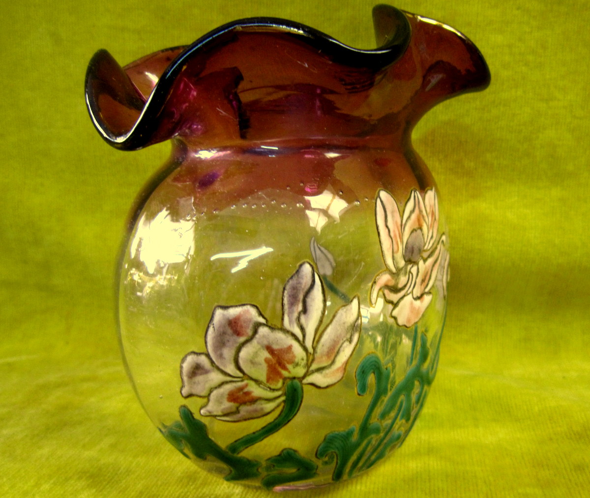 Vase Art Nouveau St Legras Montjoye Expo 1900-photo-3