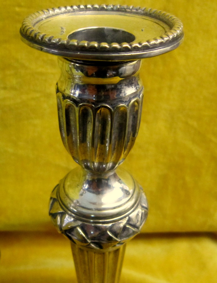 Large Candelabra Candlesticks Cassolettes St Lxvi Silver Bronze 4 Lights-photo-5