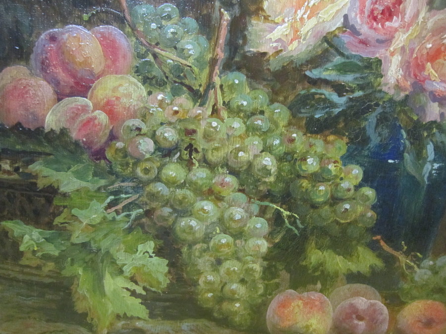 Still Life Autumn Flowers And Fruits Olivier Marechal-photo-3