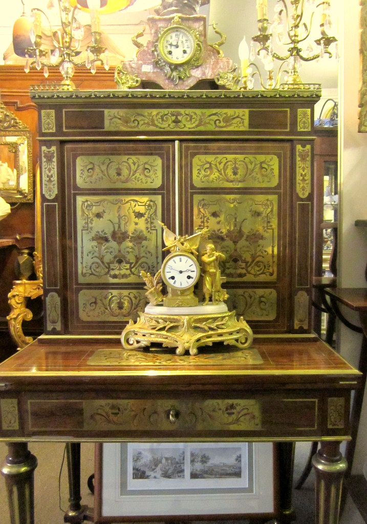 Golden Clock In The Zouave Of North Africa Napoleon III 19th-photo-6