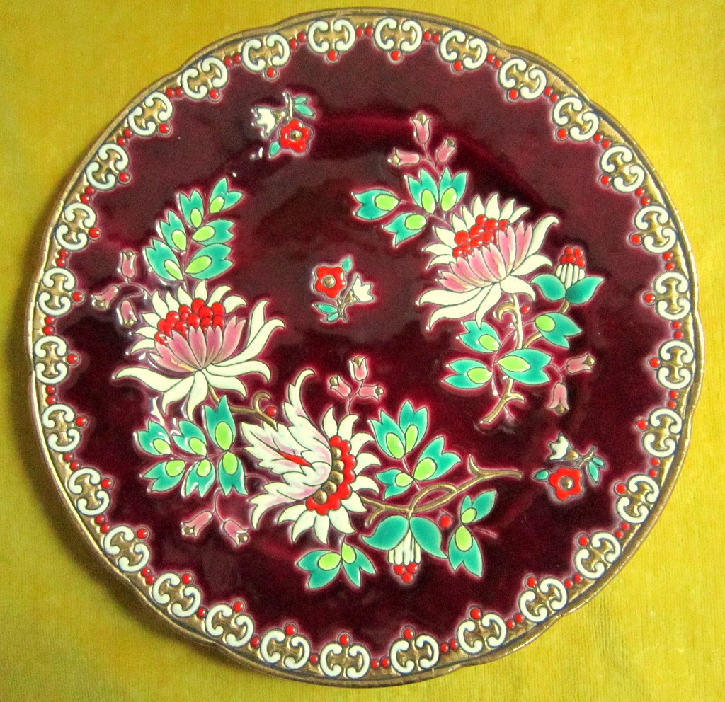 Together Enamel De Longwy Decorates Main Venice Of Mp Chevalier (1892-1987)-photo-2