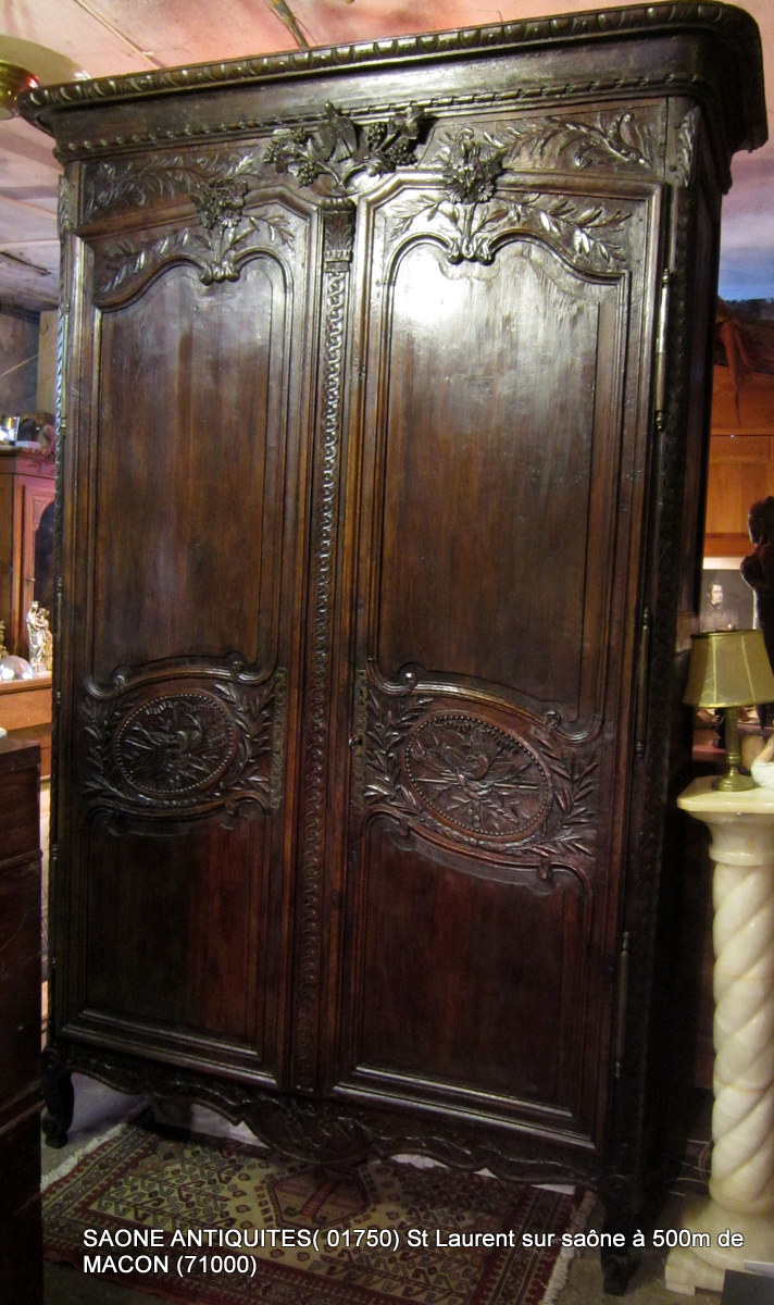 Armoire Normande De Mariage 18éme - 19éme 