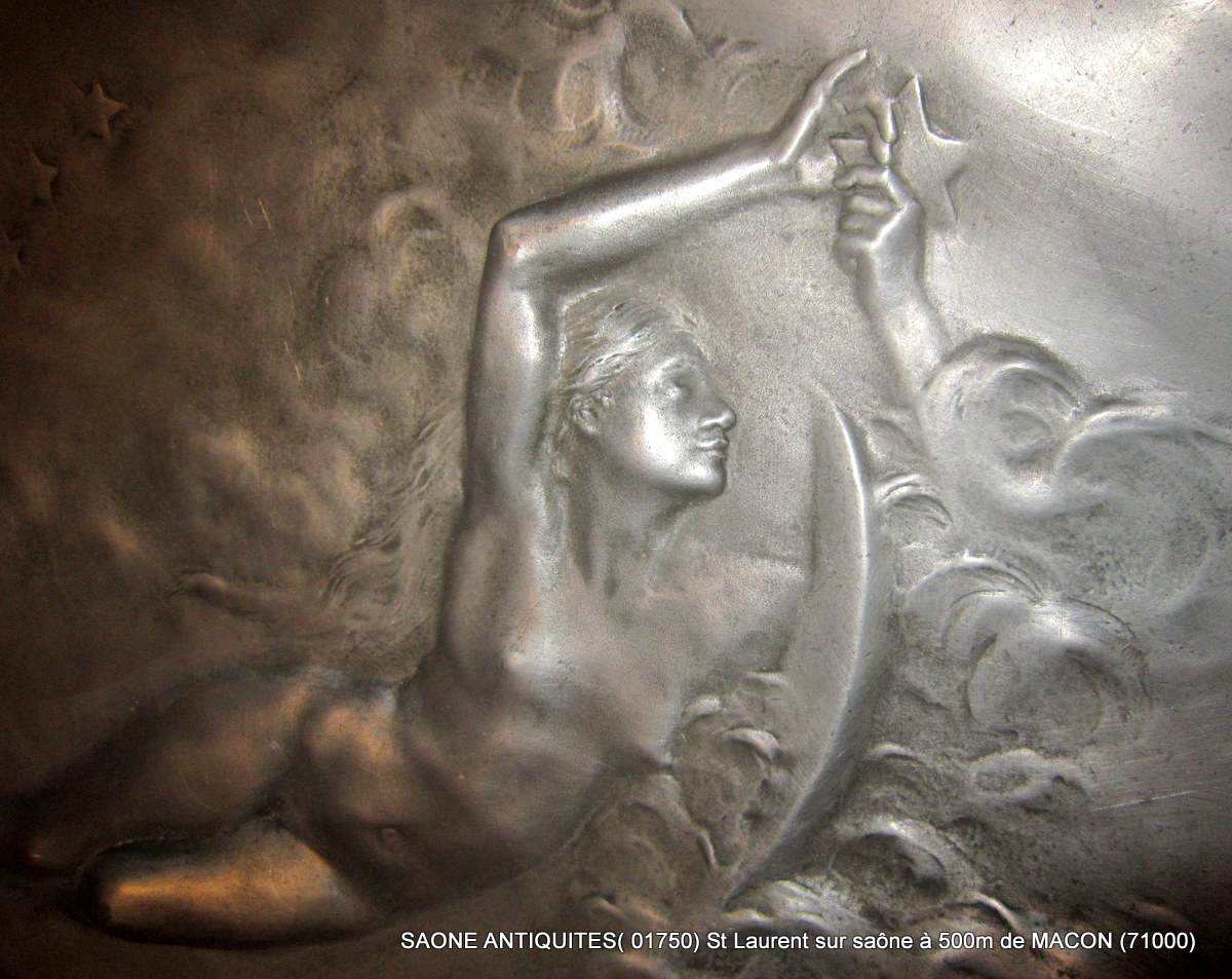 Woman Art Nouveau "morning Star"