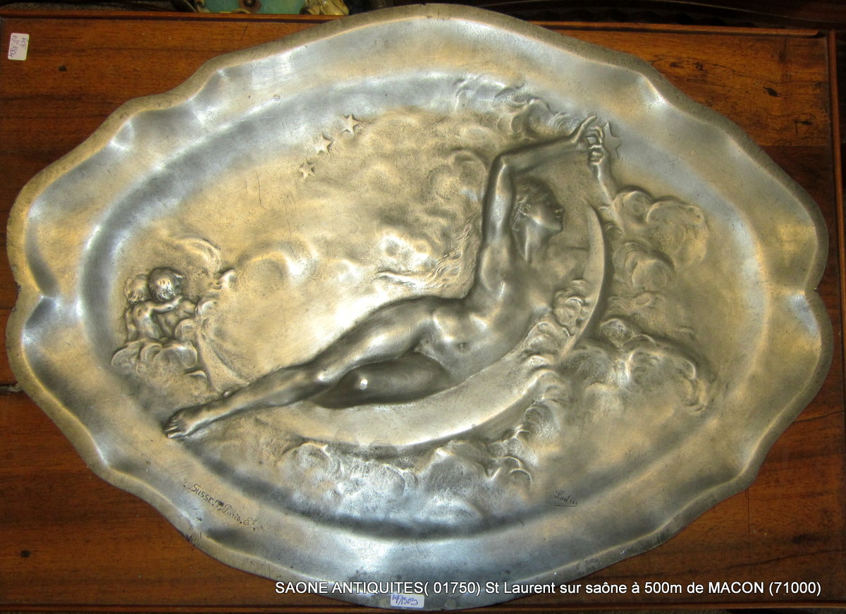 Woman Art Nouveau "morning Star"-photo-3