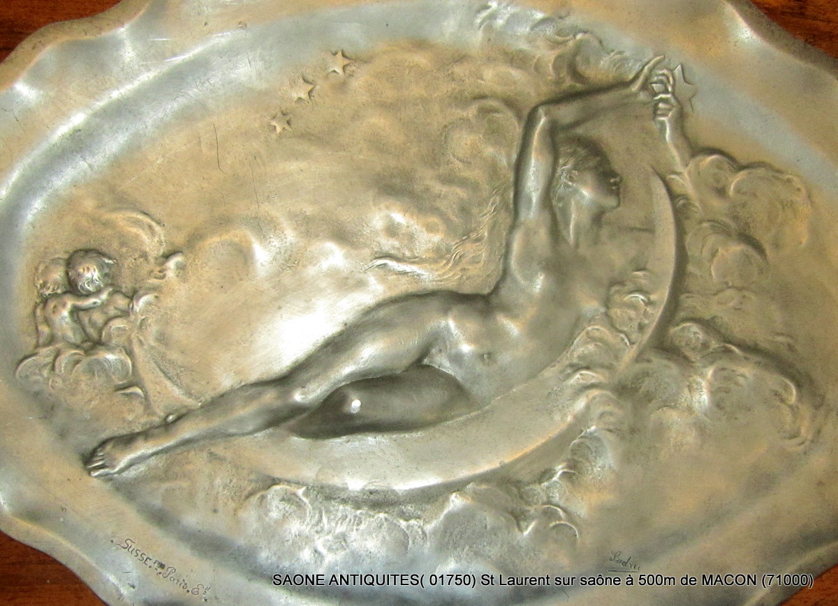 Woman Art Nouveau "morning Star"-photo-4