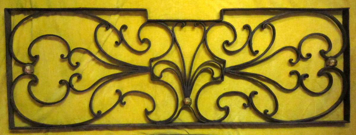 Transom Grid Iron Forge 18th 19th-photo-3