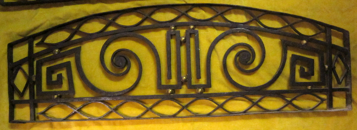 Transom Grid Iron Forge 18th 19th-photo-4